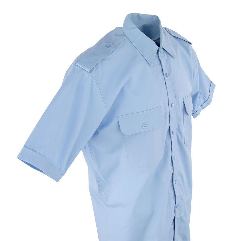 Dutch Army Sky Blue Short Sleeve BDU Shirt | Issued, , large image number 3